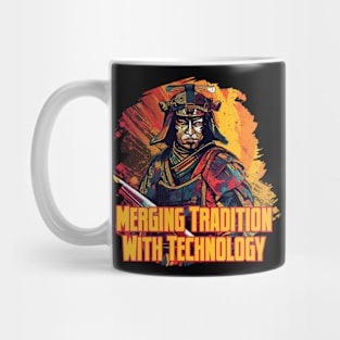 Merging Tradition with Technology. Mug